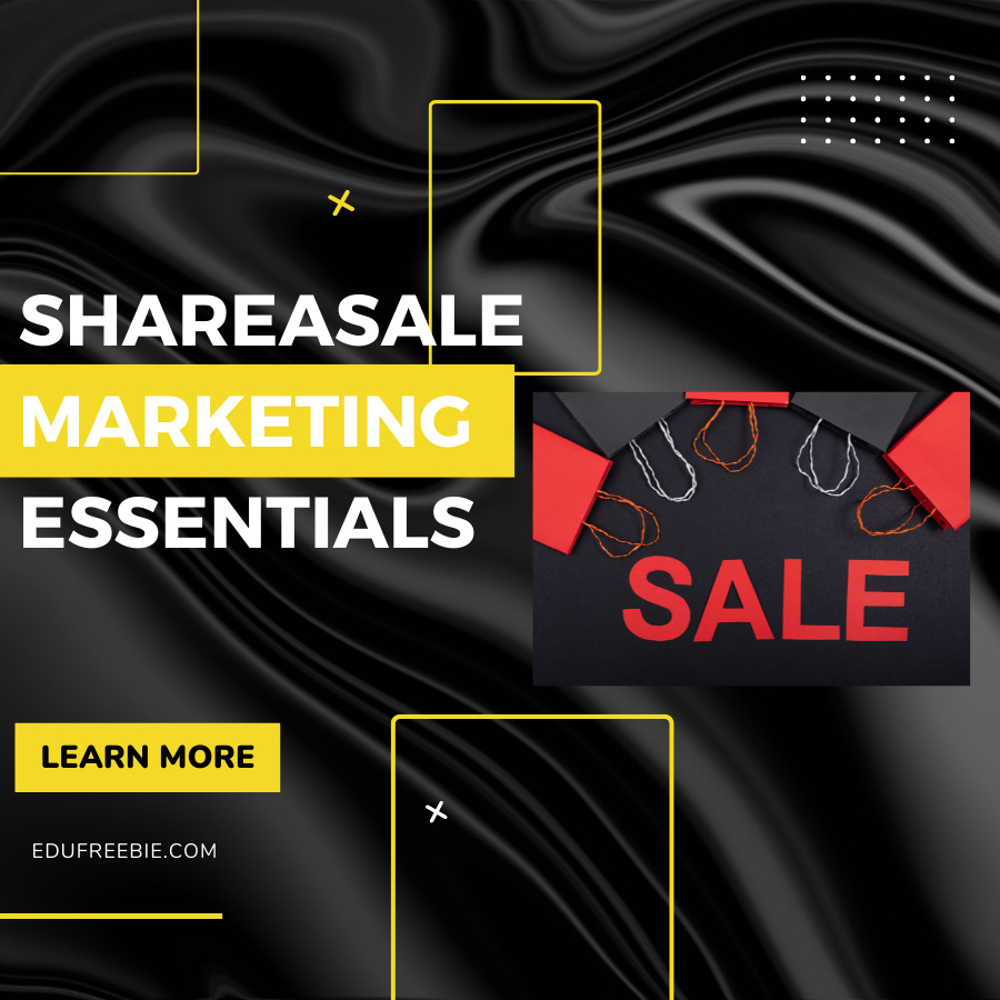 You are currently viewing “Shareasale Marketing Essentials” is your practical guide to building an online business to make money while working from home. Learn the tricks from this video tutorial which is 100% free with resell rights for everyone who wants to earn money fast. Download it for free and apply the technique to earn