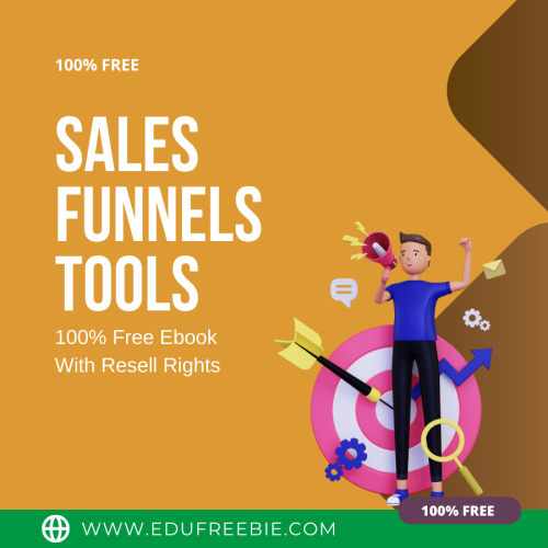 100% free ebook “Top 10 Sales Funnel Tools” with master resell rights, you start earning online money instantly. Learn part-time work that will bring you heavy cash in a few days without any investment. Mystery revealed for you a step-by-step method to make money online