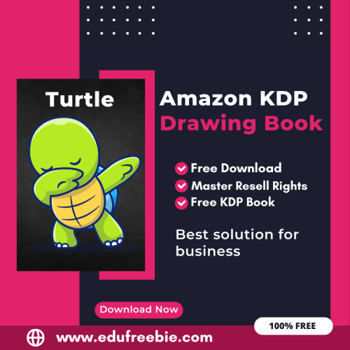 100% Free to download Turtle DRAWING BOOK with master resell rights. You can sell this DRAWING BOOK as you want or offer them for free to anyone