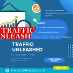 100% Free to Download Video Course “Traffic Unleashed” with Master Resell Rights will give you an opportunity to become a millionaire while working for very less time