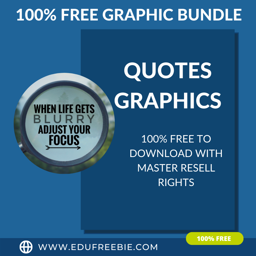 You are currently viewing 100% free “Quotes” graphics with master resell rights are of 4K quality and are a creative source of design that will inspire you to design your surroundings