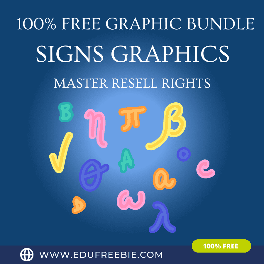 You are currently viewing 100% Free to download graphics of “Signs” with master resell rights is for commercial use as well as for personal use