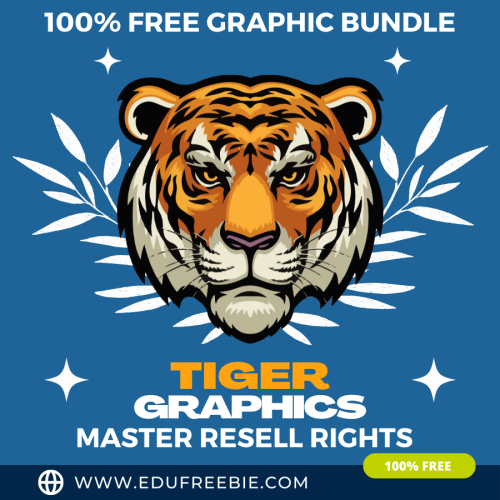 100% free “Tiger” graphics with master resell rights are of 4K quality and are a creative source of design that will inspire you to design your surroundings