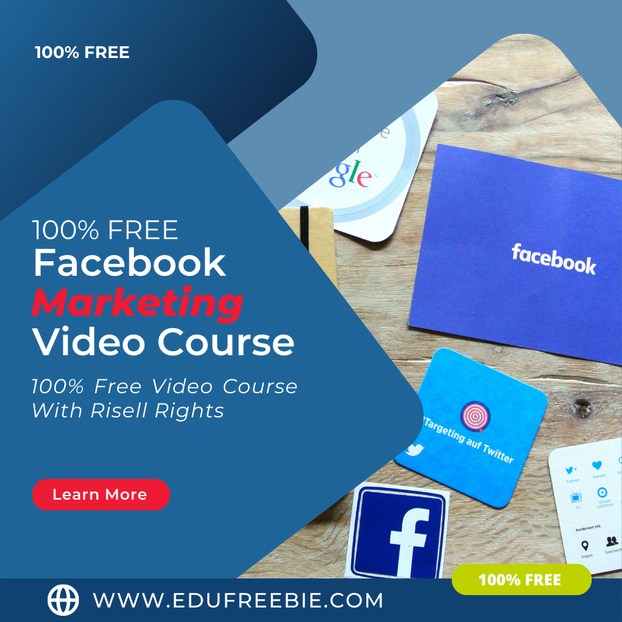 You are currently viewing 100% Free to Download Video Course with Master Resell Rights “Facebook Marketing 2019-20 Made easy Upgrade Package” is a way to make a great career and earn limitless passive money