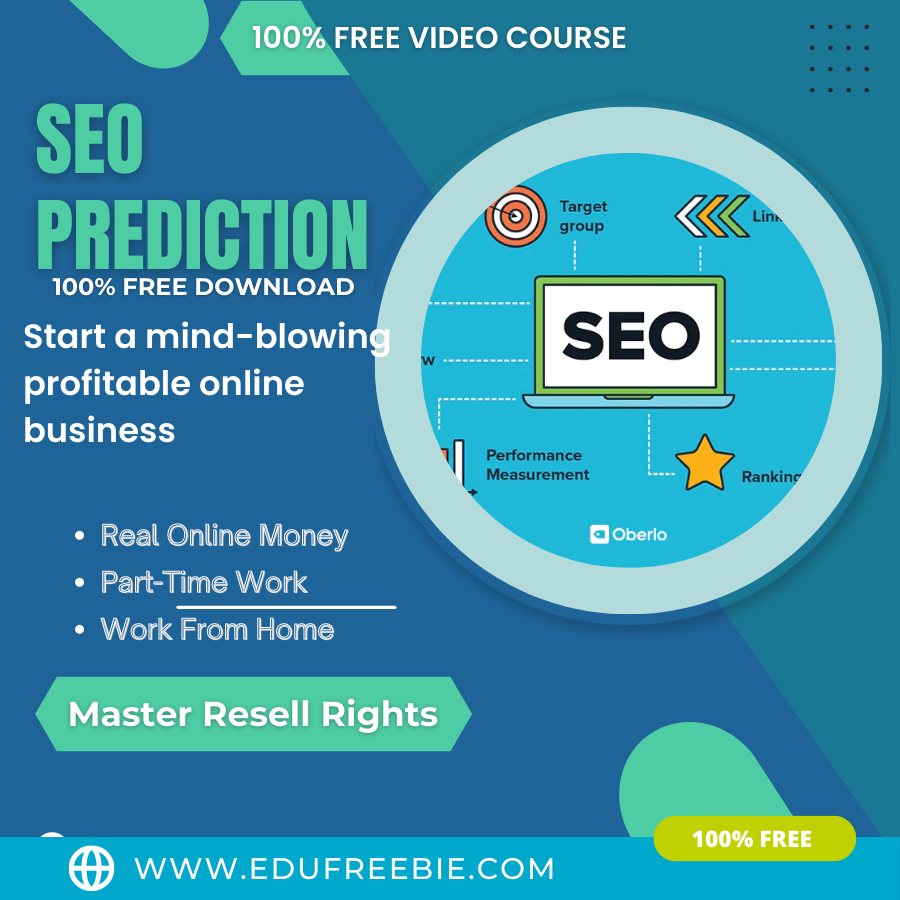 You are currently viewing 100% Free to Download Video Course “SEO Prediction” with Master Resell Rights through which you will build a profitable online business and become a millionaire easily