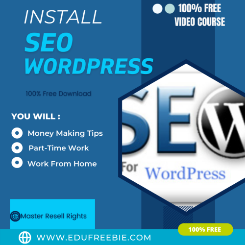 100% Free to Download Video Course “Install SEO WordPress” with Master Resell Rights will help you to decide your aims and make maximum income in your online business