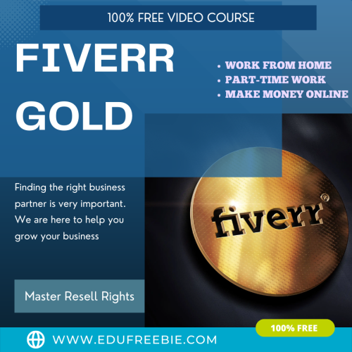100% Free to Download Video Course “ FIVERR GOLD” with Master Resell is like a valuable asset as it will make you earn big passive money and you will build a new online business