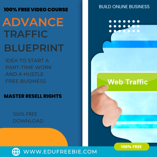100% Free to Download Video Course “ADVANCE TRAFFIC BLUEPRINT” with Master Resell has the hidden secret that are shared for you to make passive money online instantly and you will work for yourself