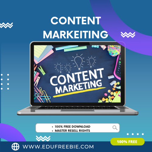 100% Free Real Video Course with Master Resell Rights “Content Marketing”. with Master Resell Rights is giving you a curated platform to earn unresistant and endless money