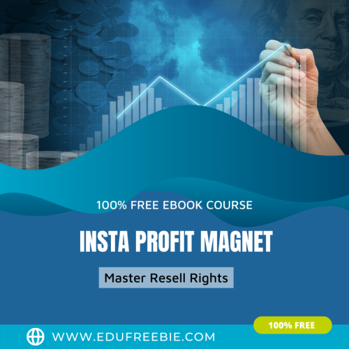 Different ideas unfolded that make internet marketing such an attractive choice if you’re seeking a way to make heavy cash flow in your account. “Insta Profit Magnet”- is a 100% ebook with resell rights and it is free to download. Quicken your journey toward success with this outstanding ebook