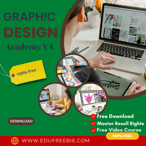 100 % Free Download Video Tutorial “Graphic Design Academy V4” with Master Resell Rights will help you in earning recurring cash