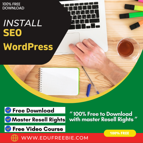 100% free to download video course with master resell rights “INSTALL SEO WORDPRESS” will help you to dive into a viable business