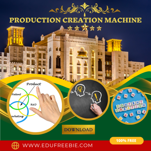 100% Free to Download Video Course “The Info Production Creation Machine” with Master Resell Rights is made to train for getting a steady & reliable income