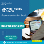 Wealthy people tend to keep an open mind when it comes to new ideas. Here are the ideas shared with 100% guaranteed income and it is 100% free for you- “Growth Tactics Biz Coach” an ebook that is going to blow your mind. This ebook had tips and tricks for making money online. It has resell rights and can be downloaded for free