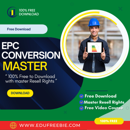 100% Free to Download Video Course with Master Resell Rights “EPC CONVERSION MASTER” is the course with a fresh idea to build a profitable business of your own