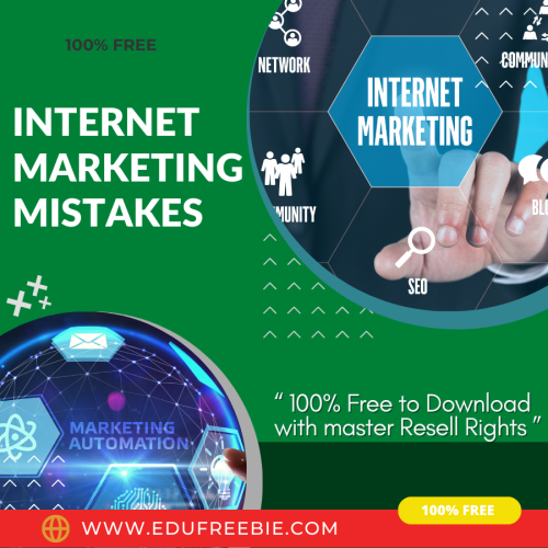 100% Free to Download eBook “Internet Marketing Mistakes” will head you toward the right way to attract passive money and build your own online business