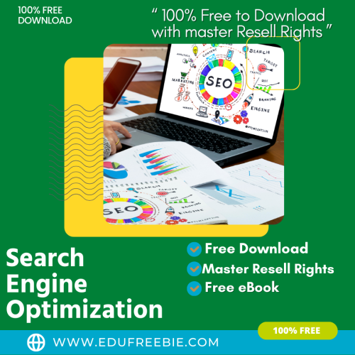 100% Free to Download eBook with Master Resell Rights “Search Engine Optimization Made Simple”. read this eBook and become confident to run your newest online business