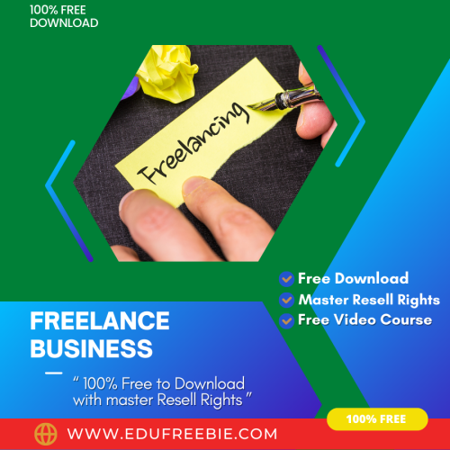 100% Free to Download Video Course “FREELANCE BUSINESS UPGRADE PACKAGE” with Master Resell Rights is made to train for getting a steady & reliable income