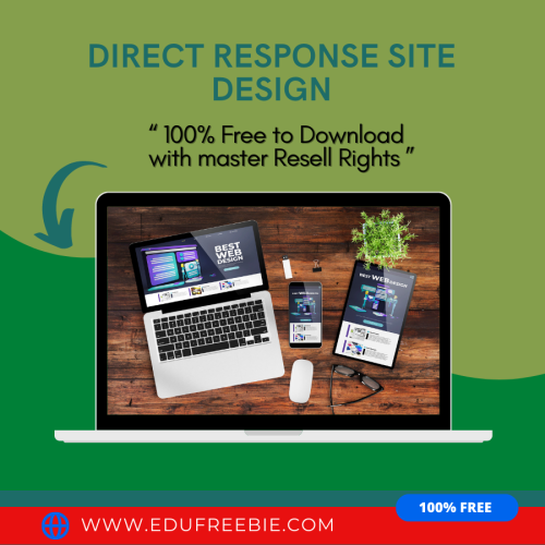 100% Free to Download eBook “Direct Response Site Design” with Master Resell will provide you with a more comfortable way to earn passive money online and you will build your entrepreneurship