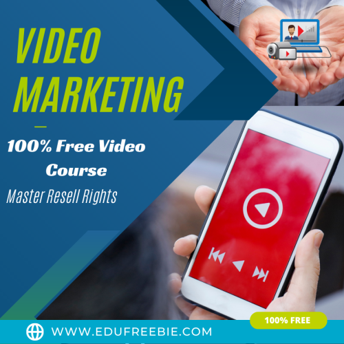 100% Free Video Course “Video Marketing MRR” with Master Resell which will help you to trade successfully online and get financial freedom