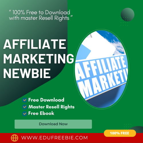 100% Free ebook “Affiliate Marketing Newbie To Pro” with Master Resell Rights to explain to you a new business plan to make real passive money through your YouTube channel