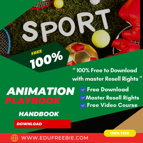 100% Free Best Video Course ever with Master Resell Rights and 100% Free to Download “Animation Playbook”. A huge opportunity for you to make income online