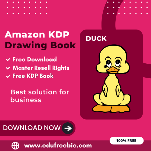 100% Free Duck DRAWING BOOK with master resell rights. You can Download it for Free and Earn Money Online By selling this DRAWING BOOK