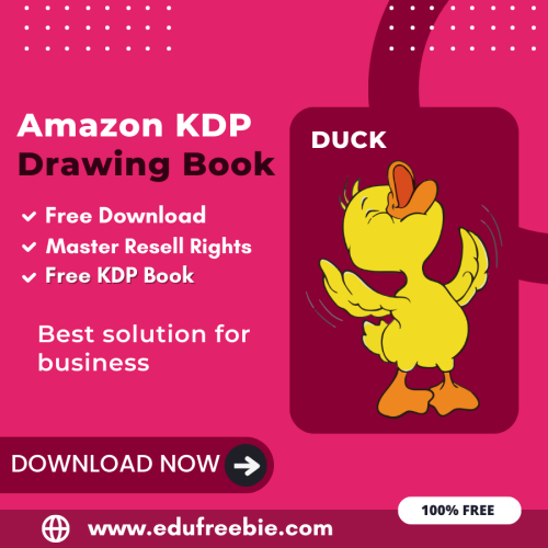 100% Free Duck DRAWING BOOK with master resell rights. You can Download it for Free and Earn Money Online By selling this DRAWING BOOK