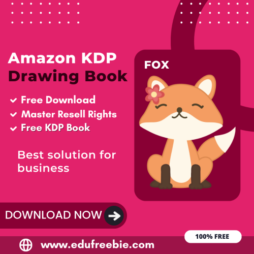 100% Free Fox DRAWING BOOK with master resell rights. You can Download it for Free and Earn Money Online By selling this DRAWING BOOK