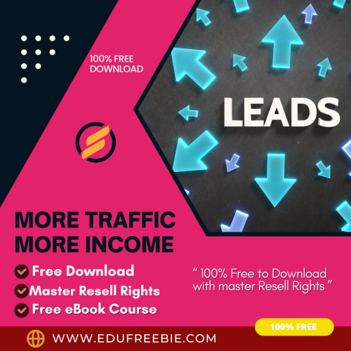100% Free to Download ebook with Master Resell Rights “More Traffic More Income – FACT”. Learn steps for doing meditation and learn a new business idea that will make you a MILLIONAIRE