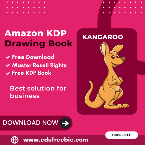 100% Free Kangaroo DRAWING BOOK with master resell rights. You can Download it for Free and Earn Money Online By selling this DRAWING BOOK