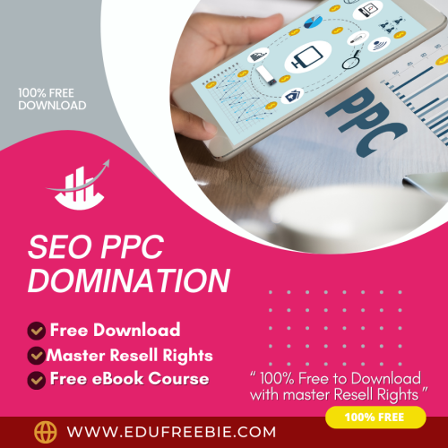 100% free download ebook with Master Resell Rights “SEO PPC Domination”. Create your own way to build a profitable online business