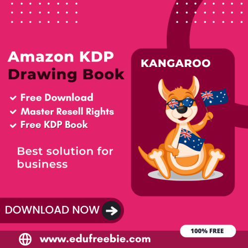 100% Free Kangaroo DRAWING BOOK with master resell rights. You can Download it for Free and Earn Money Online By selling this DRAWING BOOK