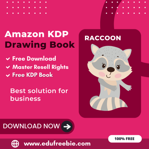 100% Free Raccoon DRAWING BOOK with master resell rights. You can Download it for Free and Earn Money Online By selling this DRAWING BOOK