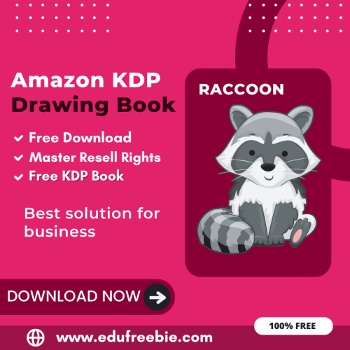 100% Free Raccoon DRAWING BOOK with master resell rights. You can Download it for Free and Earn Money Online By selling this DRAWING BOOK