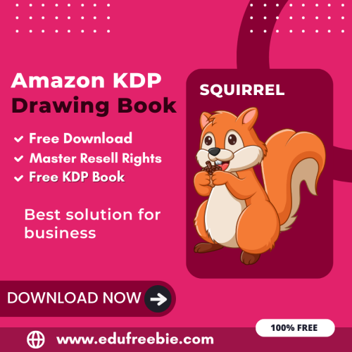 100% Free Squirrel DRAWING BOOK with master resell rights. You can Download it for Free and Earn Money Online By selling this DRAWING BOOK