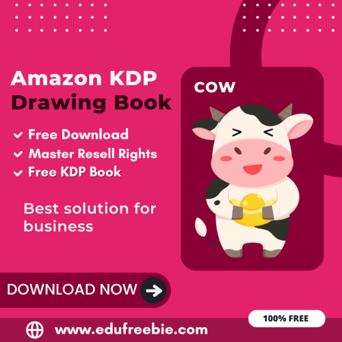 100% Free Cow DRAWING BOOK with master resell rights. You can Download it for Free and Earn Money Online By selling this DRAWING BOOK