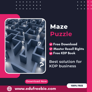 Read more about the article 100% free to download Maze Puzzle with master resell rights. You can sell these Maze Puzzle as you want or offer them for free to anyone