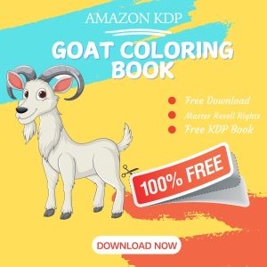 Read more about the article 100% Free to download Goat COLORING BOOK with master resell rights. You can sell these COLORING BOOK as you want or offer them for free to anyone