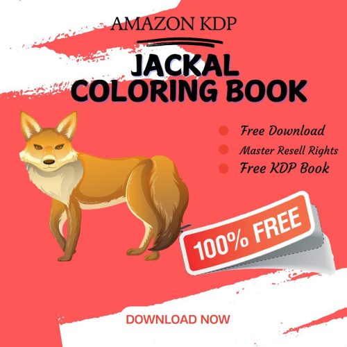 100% Free to download Jackal COLORING BOOK with master resell rights. You can sell these COLORING BOOK as you want or offer them for free to anyone