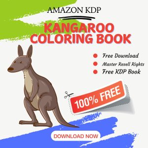 Read more about the article 100% Free to download Kangaroo COLORING BOOK with master resell rights. You can sell these COLORING BOOK as you want or offer them for free to anyone