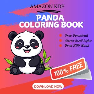 Read more about the article 100% Free to download Panda COLORING BOOK with master resell rights. You can sell these COLORING BOOK as you want or offer them for free to anyone