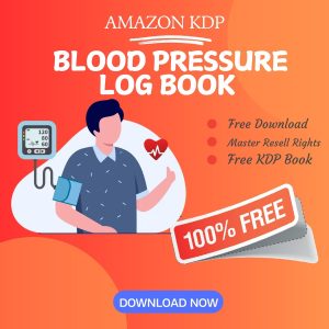 Read more about the article 100% Free to download Blood Pressure BOOK with master resell rights. You can sell these NOTE BOOK as you want or offer them for free to anyone